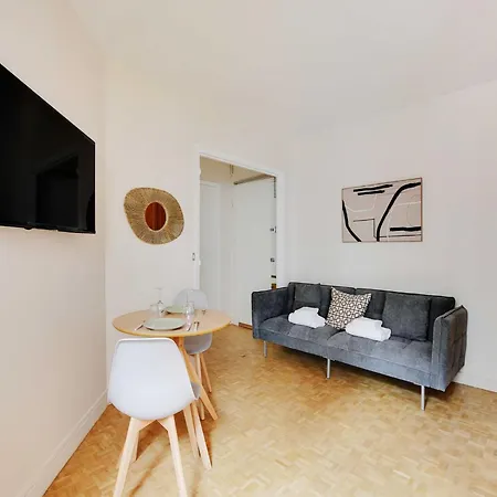 Apartment Haven Of Peace With Balcony Near Etoile Porte Maillot *